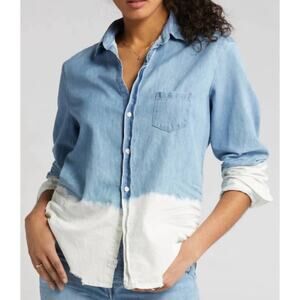 Frank & Eileen Blue and White Button Down Shirt